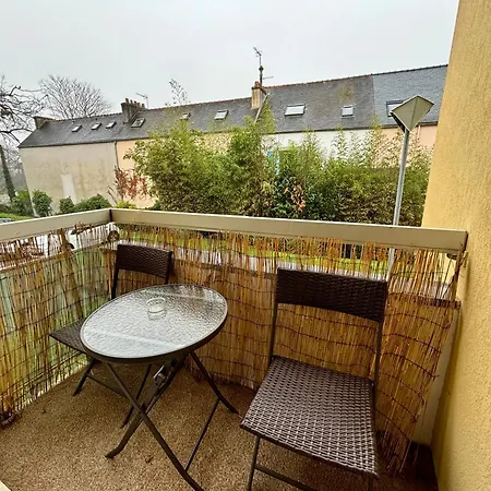 -le Majorelle- Studio Parking Balcon Centre Wifi * Quimper