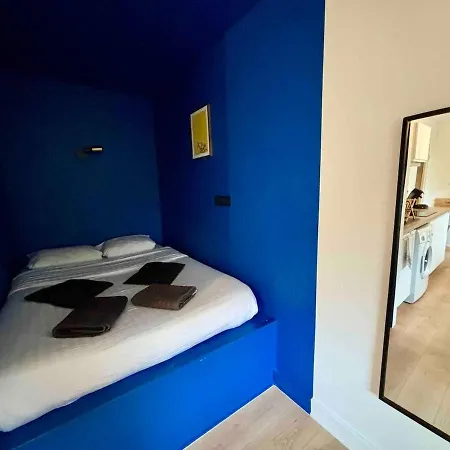 Appartement -le Majorelle- Studio Parking Balcon Centre Wifi Quimper