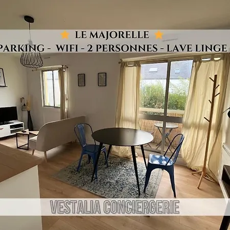 -le Majorelle- Studio Parking Balcon Centre Wifi